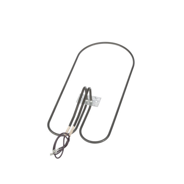 A Duke 212241 heating element with wires.