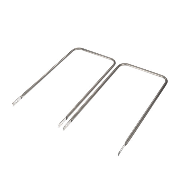 A pair of metal rods with hooks at each end.