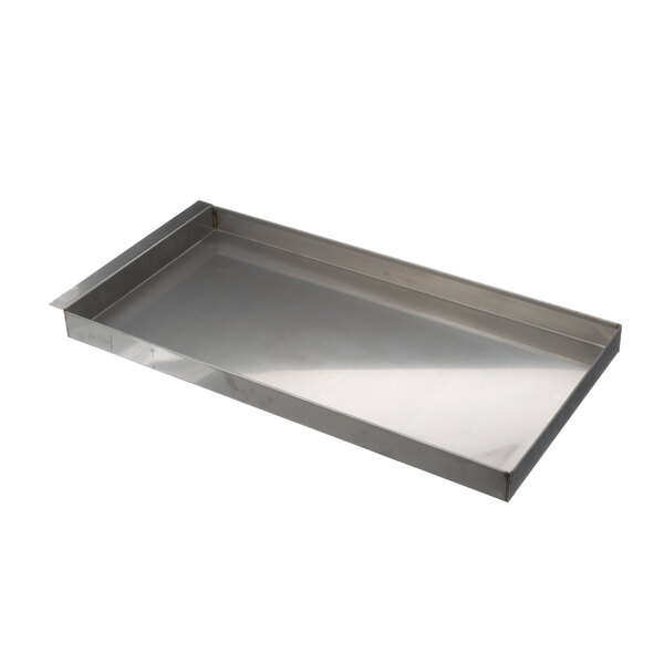 A Kairak metal tray on a counter.