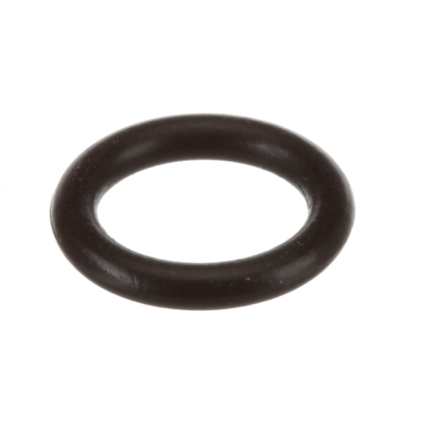 A black Bunn O-ring on a white background.