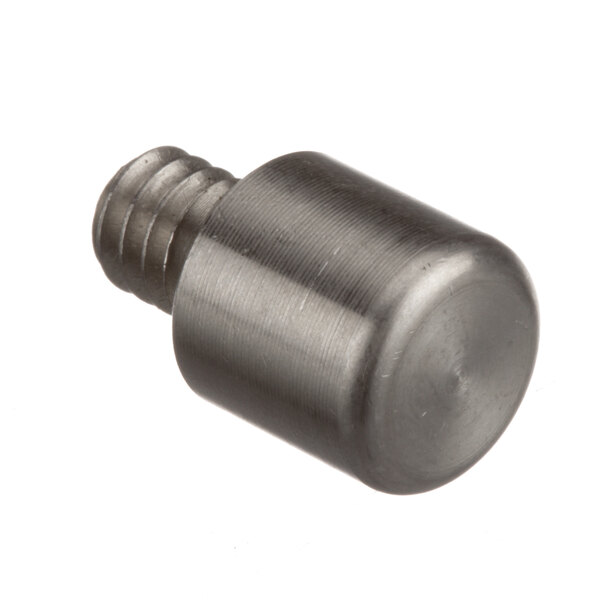 A close-up of a stainless steel Randell shelf clip screw.