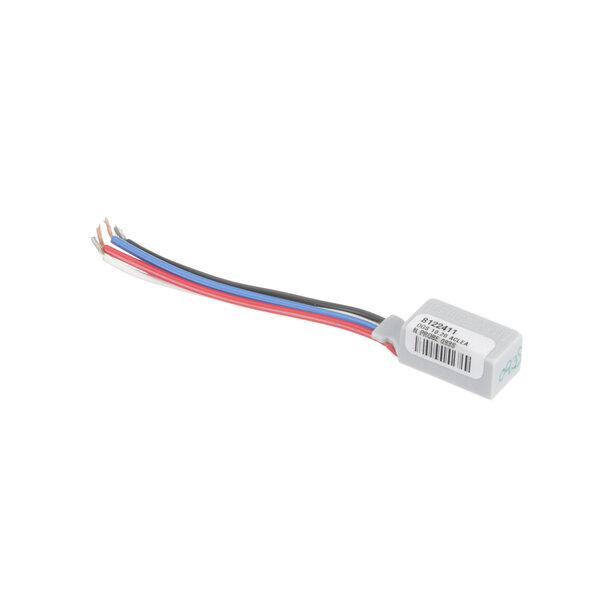 A white and red wire with a small connector.