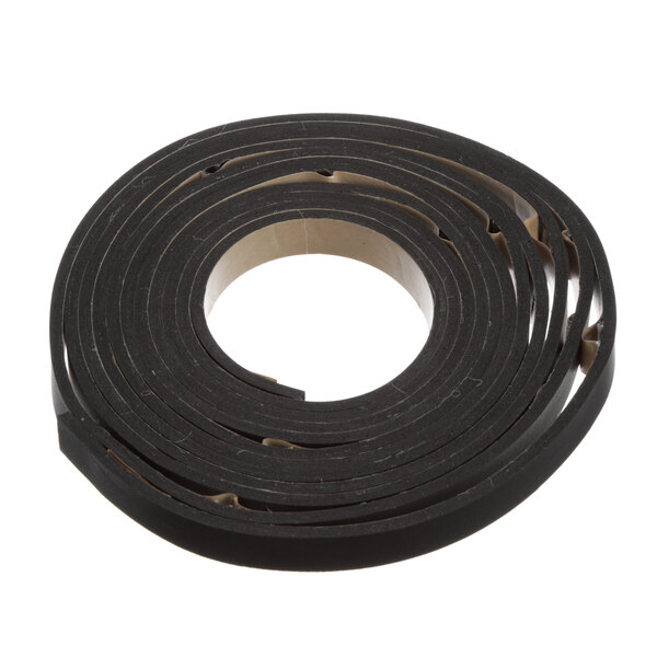 A roll of black rubber gasket tape.