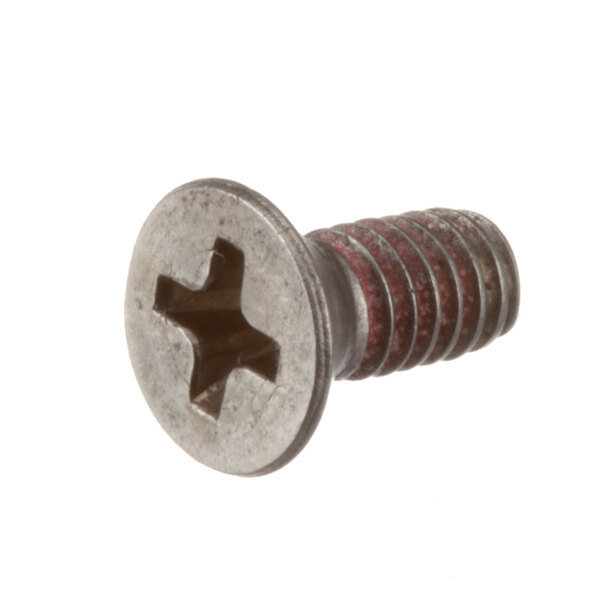 A close-up of Accutemp screws with a cross.