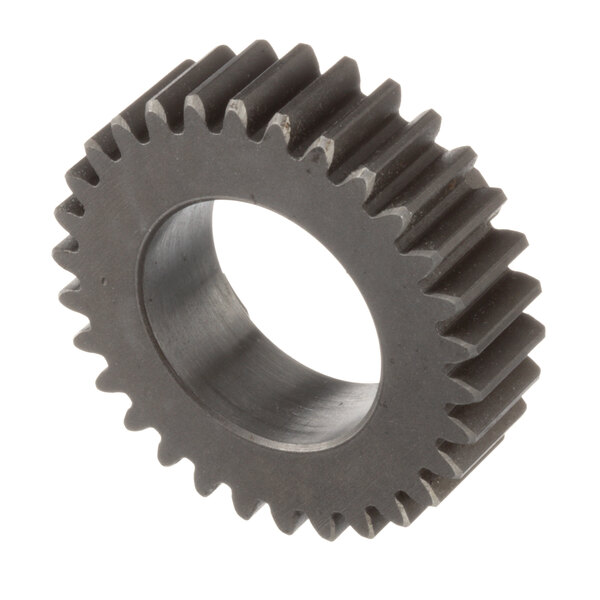 A close-up of a Blakeslee 1260 spur gear.