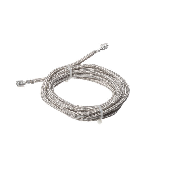 A white Cadco 30197EC convection oven element wire with a silver wire.