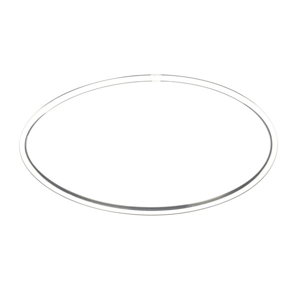 A white circular belt for a Hobart food cutter.