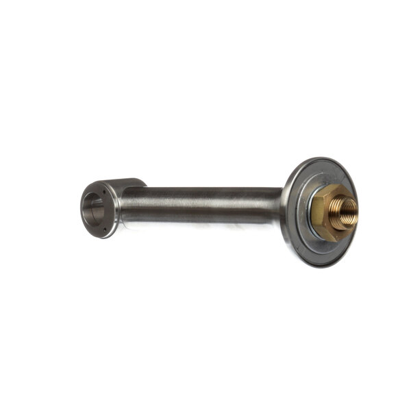 A metal rod with a nut on the end.