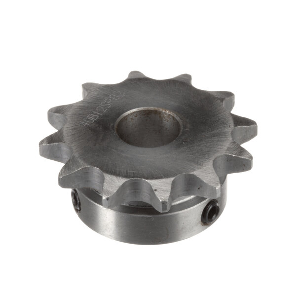 A close-up of a Middleby Marshall 12-tooth sprocket.