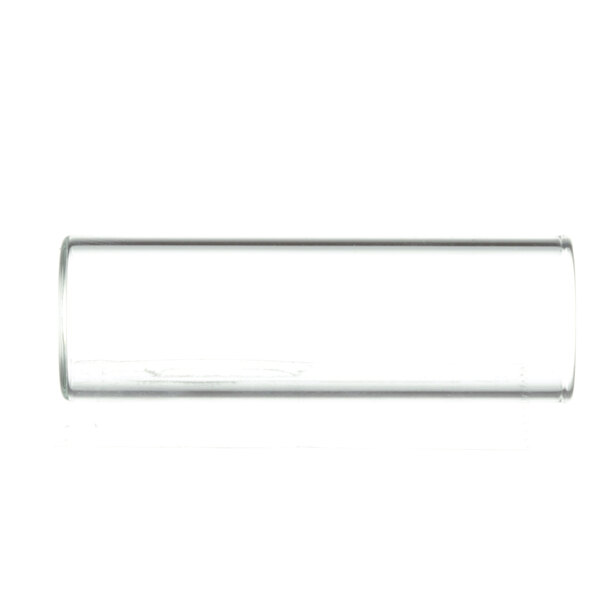 A Univex clear glass vial on a white background.