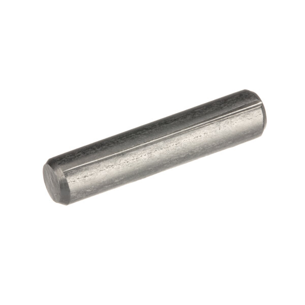 A close-up of a Hobart Groove Pin, a metal rod with a small hole in it.