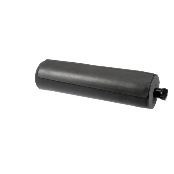 A black rubber cylinder with a black cap.
