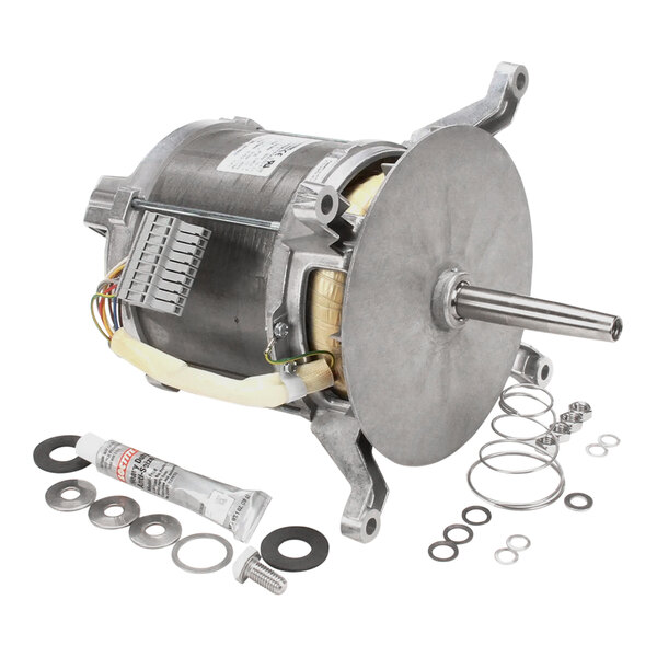 A Convotherm blower kit with metal parts.