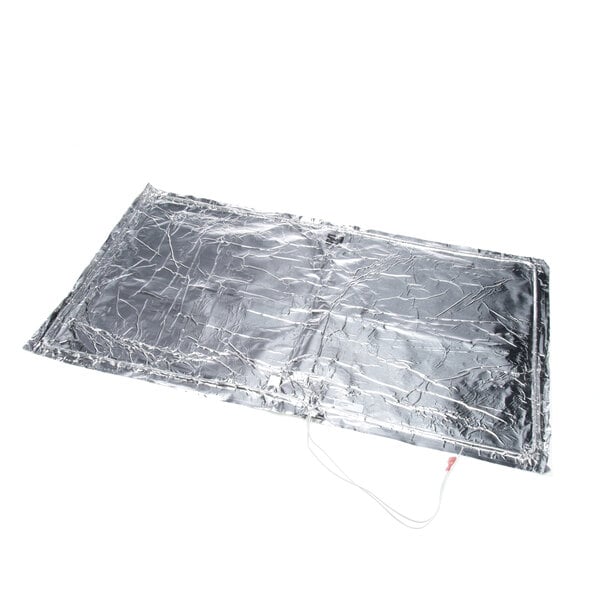 An APW Wyott heater blanket with a silver foil interior.