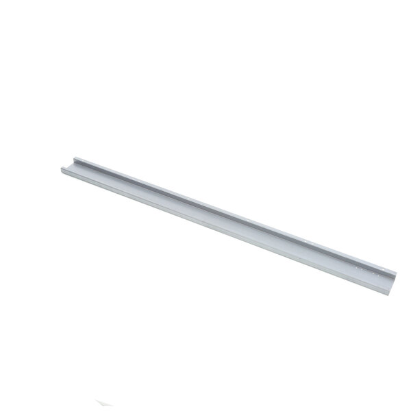 A long metal bar for Randell leg kits with screws on a white background.