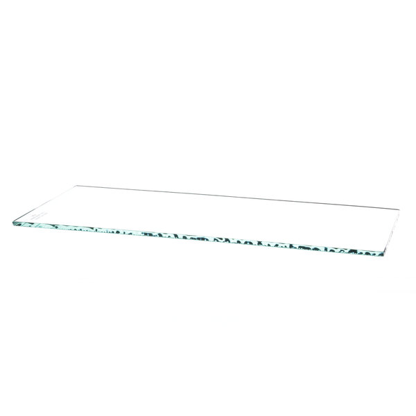 A clear glass Duke cover on a white background.