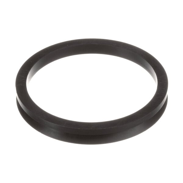 A black rubber Globe MGI77/5 motor seal on a white background.