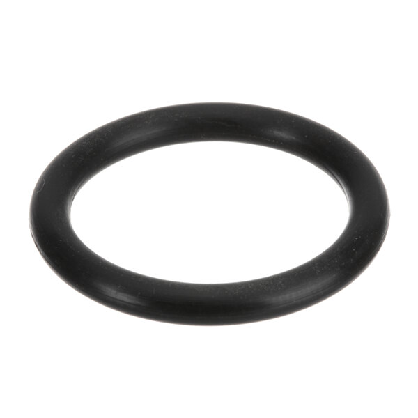 A black rubber Henny Penny O-ring on a white background.
