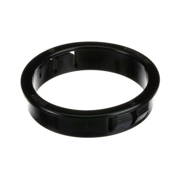 A black Metro Snap Bushing ring with holes.
