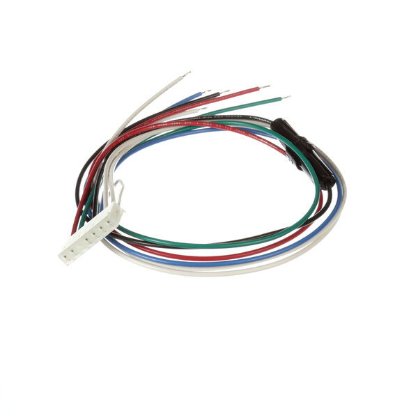 A close-up of an Imperial Wiring Harness with several colored wires.
