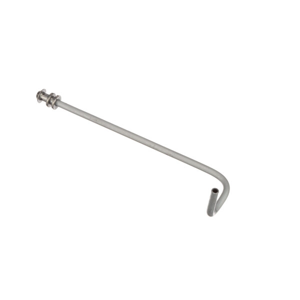 A long stainless steel rod with a hook at one end.