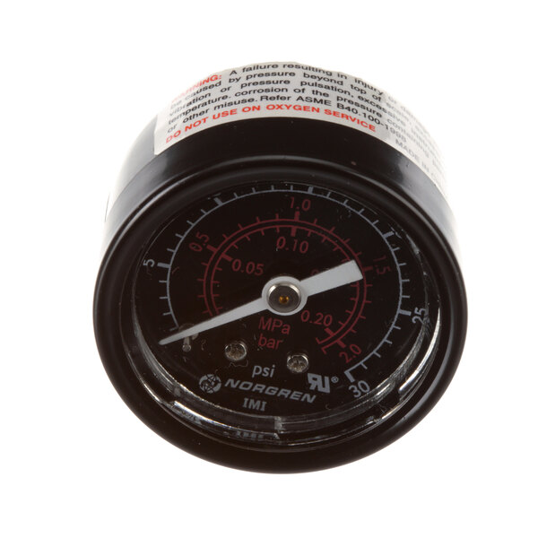 An Antunes pressure gauge kit with a pressure gauge on a white background.