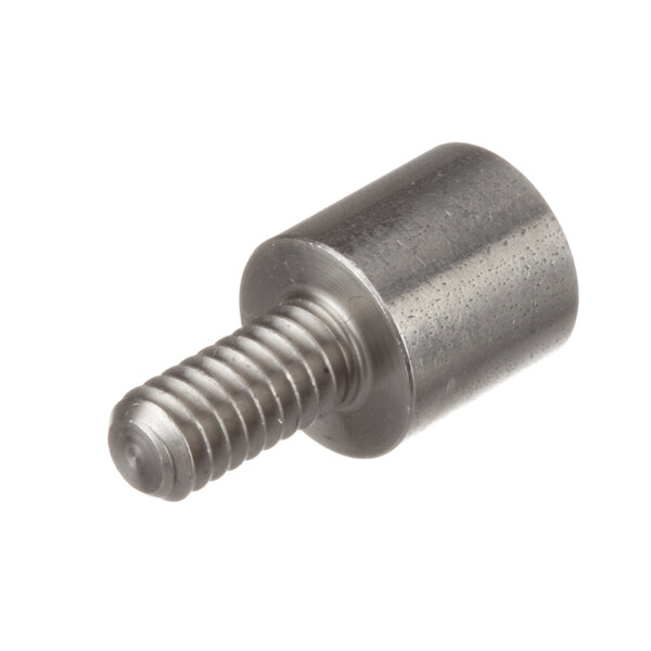 A close-up of a Silver King treaded knob screw.