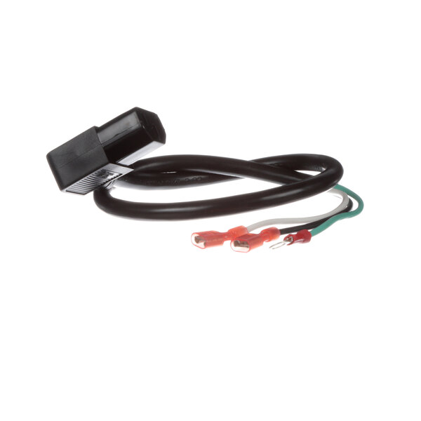 A Victory HEATER & LIGHT CORD with a black cable and two wires with a red connector.