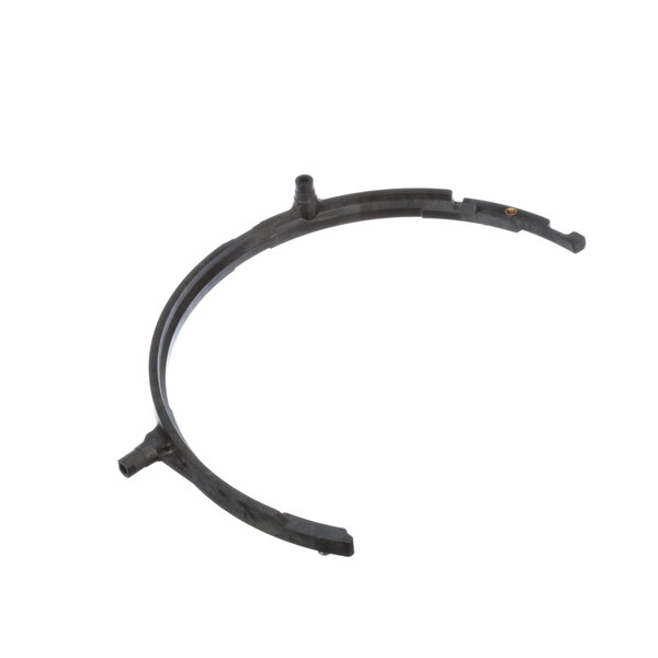 A black circular rubber rim with holes.