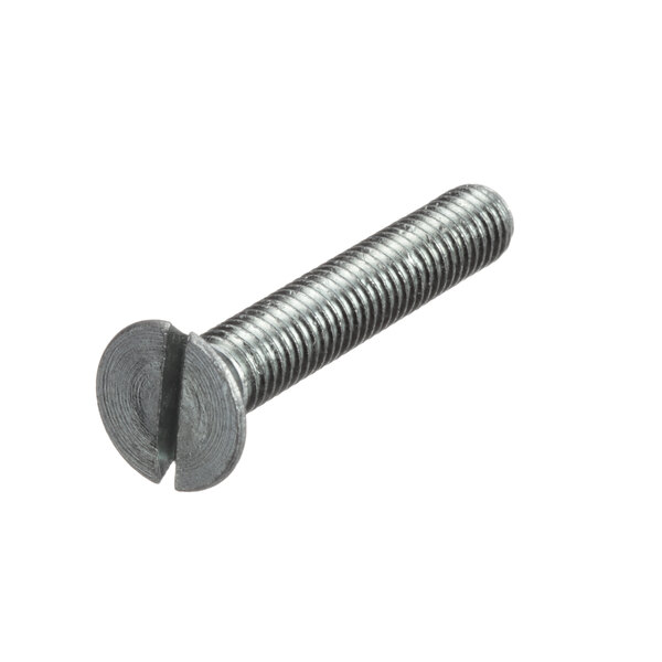 A Bakers Pride screw with a flat head.