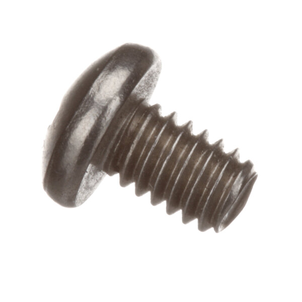 A close-up of a Cleveland screw with a white background.
