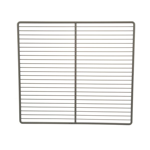 A wire shelf for a Randell merchandiser refrigerator with a white background.