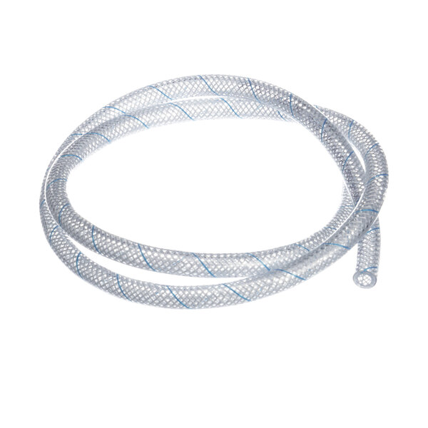 A white Antunes tubing with blue lines.