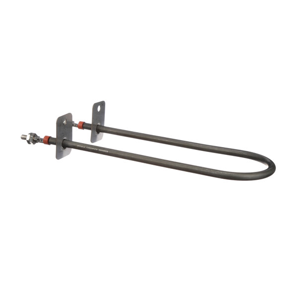 A Duke 502833 heater element with metal brackets and rods.