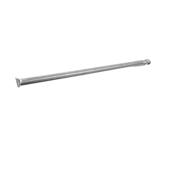 A stainless steel long metal rod with a screw on top.
