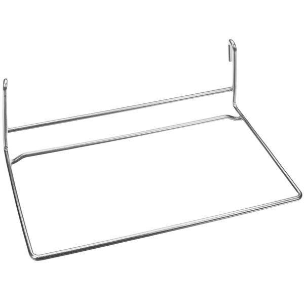 Metro pan holders with two metal rods.
