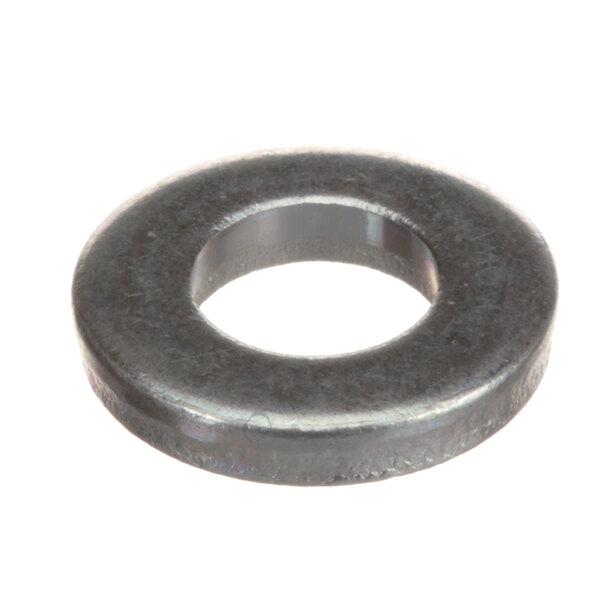 A Cleveland zinc plated metal washer with a black ring.