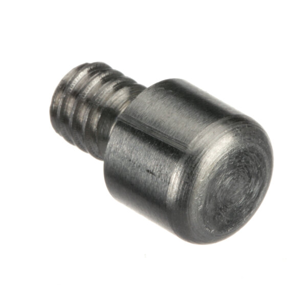 A close-up of a metal Randell pin with a screw head.
