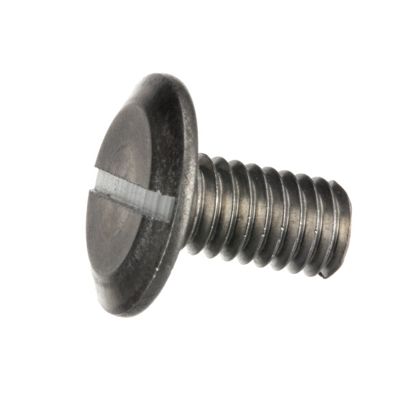 A close-up of an Imperial 2001 leveling screw with a metal head.