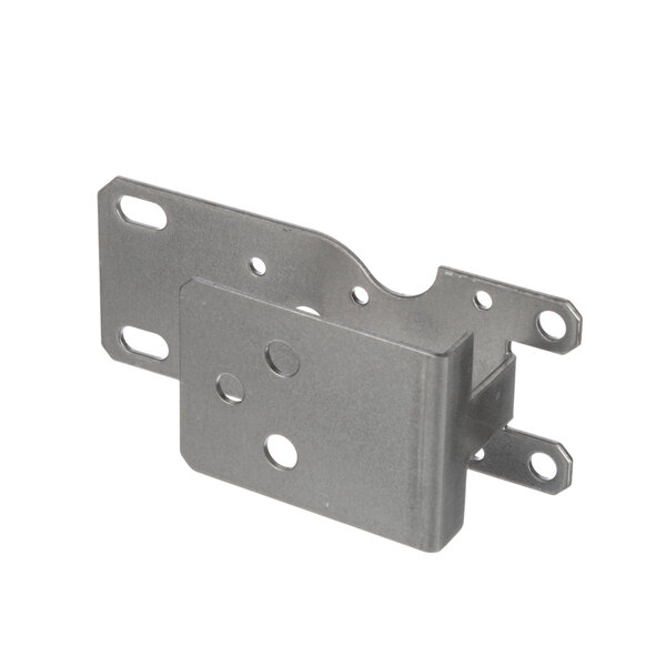 A metal bracket with two holes for a US Range Bell Crank Support.