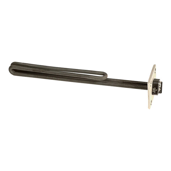 A Grindmaster-Cecilware 240V heating element with a black metal bar and handle.