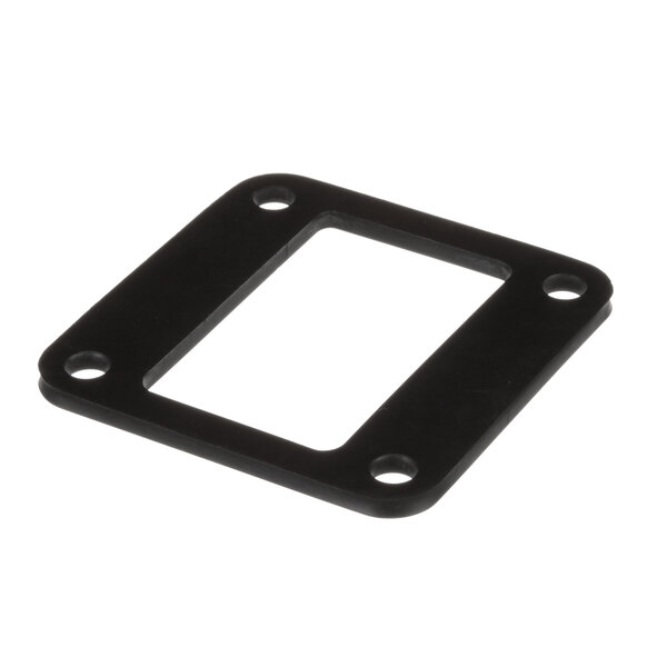 A black square Rational gasket with holes.