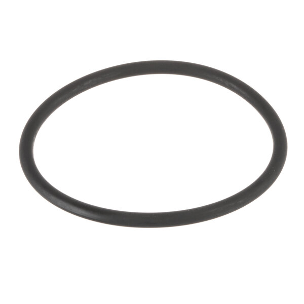 A black rubber Stero O-Ring on a white background.