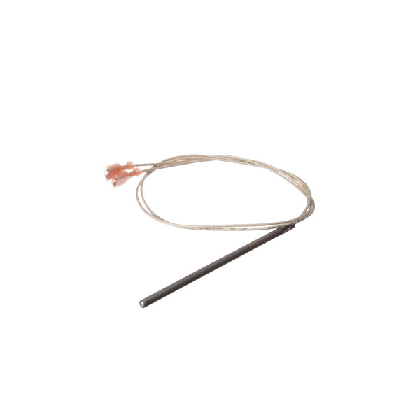An Anets P8905-15 thermistor with a metal rod and a wire with a cable attached.