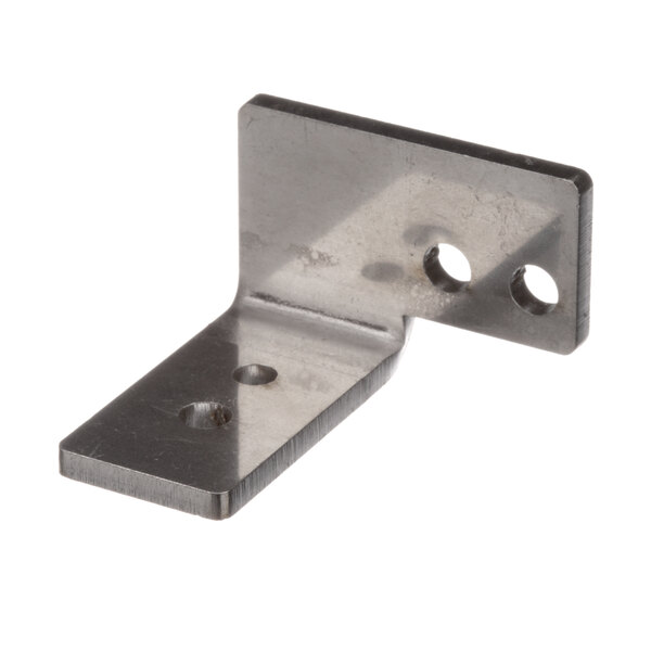 A metal Blodgett pilot bracket with two holes in it.