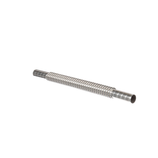 A stainless steel Blodgett flex tube with a metal spring.