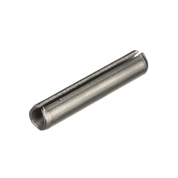 A close-up of a Hobart roll pin, a metal rod with a small hole on one end.