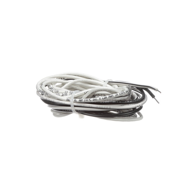 A white and black Anthony heater wire bundle.