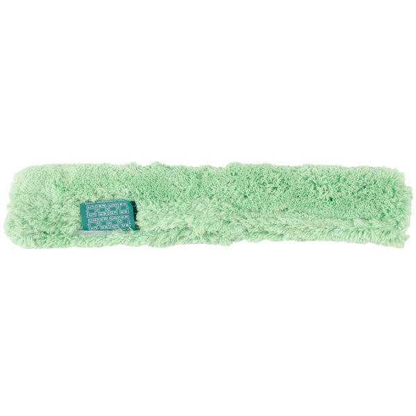 A Unger Microfiber Sleeve with a green fuzzy headband and a tag.