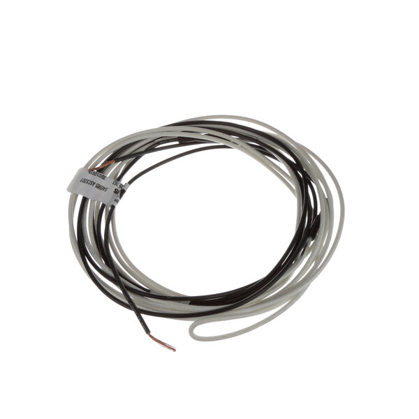 A Randell heater wire with a white and black wire.